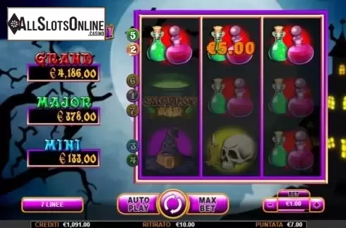 Win screen 4. Last Witch from Nazionale Elettronica