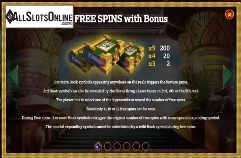 Paytable 1