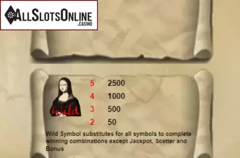 Screen5. Leonardo (40) from Portomaso Gaming