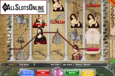 Screen4. Leonardo (40) from Portomaso Gaming