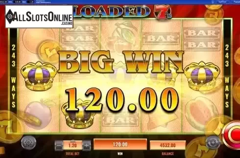 BIg Win Screen