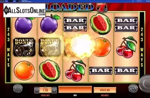 Free Spins Win Screen