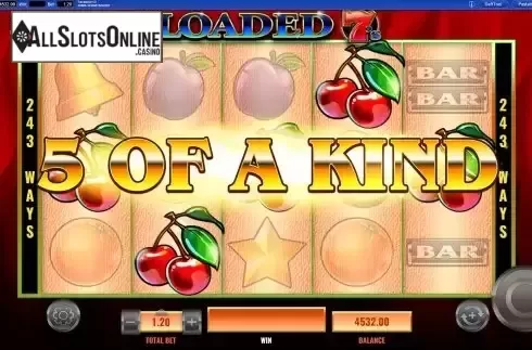 5 of Kind Screen