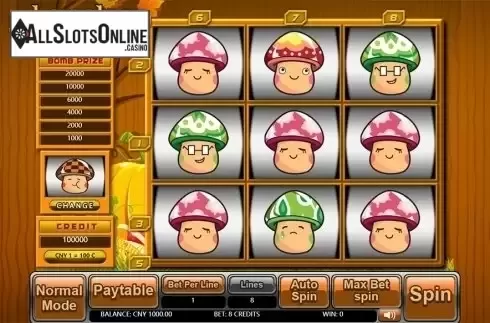 Reels screen. Lovely Smile from Aiwin Games