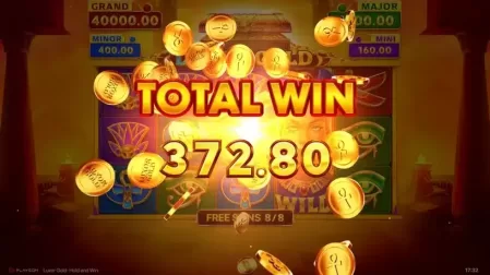 Luxor Gold: Hold and Win slot screenshot 10