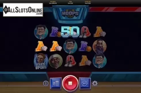 Win screen. MVP Hoops from OneTouch