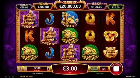Madame Luck slot screenshot 3