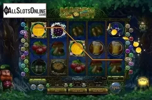 Win Screen 2. Magic Pot from GamesOS