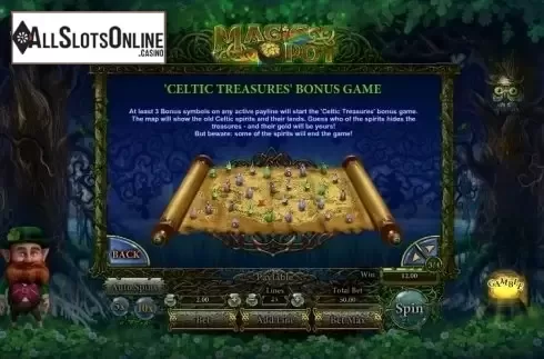 Paytable 3. Magic Pot from GamesOS