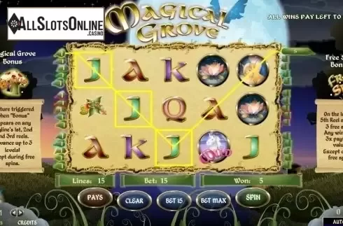 Win Screen 2. Magical Grove from TOP TREND GAMING