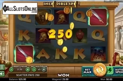Win Screen. Medusa's Curse from Swintt