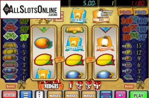 Win Screen. Mina de Oro from MGA