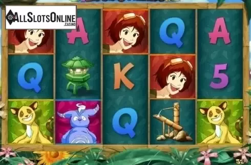 Game Workflow screen. Miyuki And Friends from High 5 Games