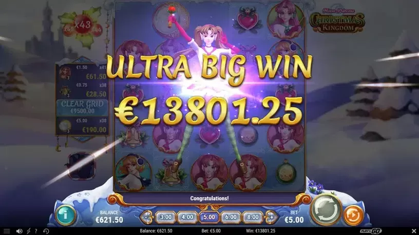 Moon Princess Christmas Kingdom slot screenshot 8