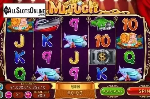 Reel Screen. Mr Rich from CQ9Gaming