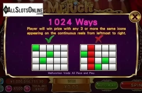 Lines. Mr Rich from CQ9Gaming