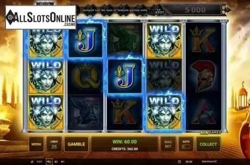 Win Screen 2. Myth of Medusa Gold from Greentube