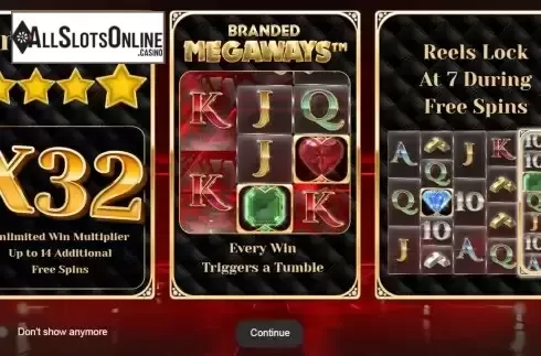 Intro screen