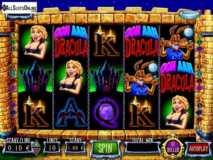 Screen 1. Ooh Aah Dracula from Barcrest