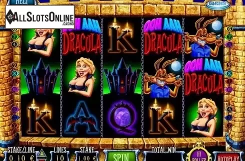 Screen 1. Ooh Aah Dracula from Barcrest