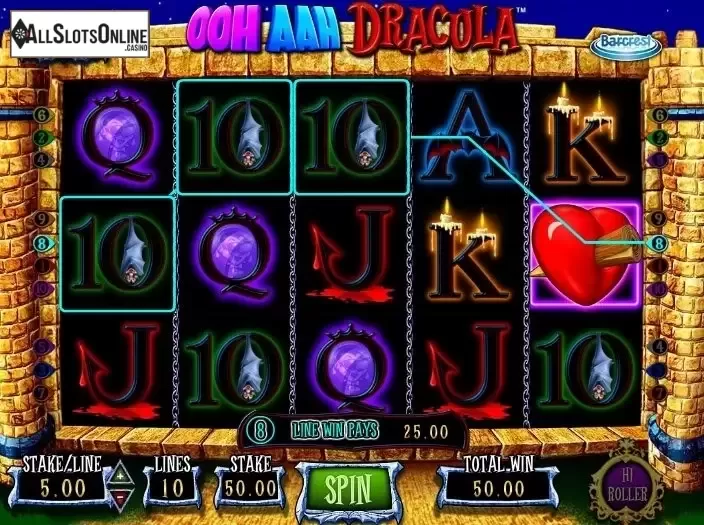 Screen 8. Ooh Aah Dracula from Barcrest