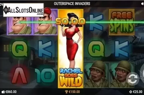 Wild win screen 2. Outerspace Invaders from PearFiction