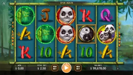 Panda Family slot screenshot 1