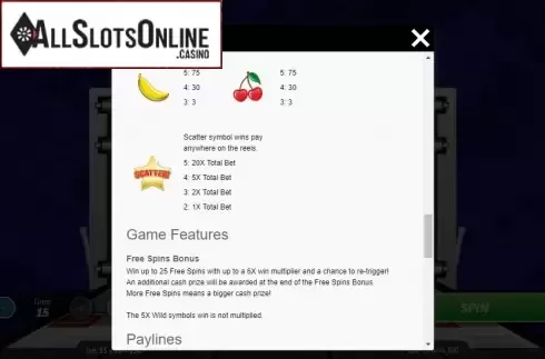 Symbols 4. Paper Wins from Roxor Gaming