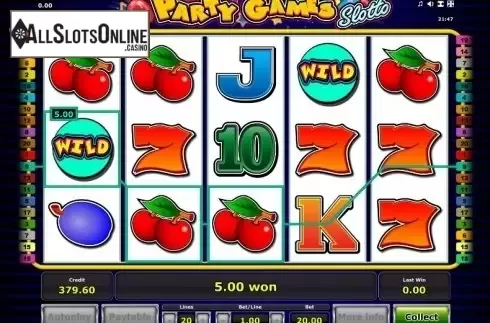 Wild. Party Games Slotto from Greentube