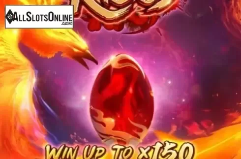 Start Screen. Phoenix Rises from PG Soft
