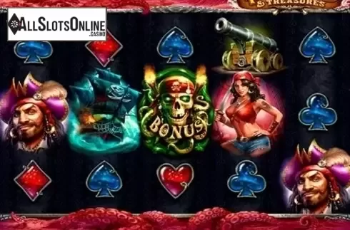 Reel Screen. Pirates and Treasures from Octavian Gaming
