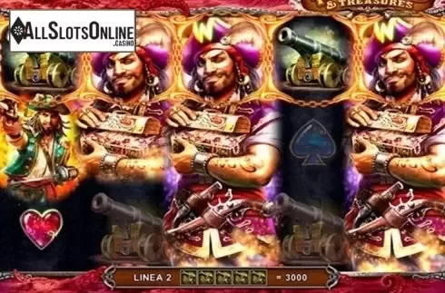 Reel Screen. Pirates and Treasures from Octavian Gaming