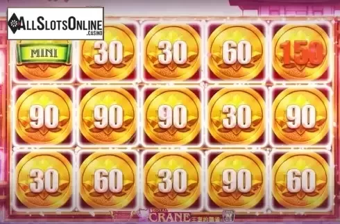 Full reels Win in Bonus Game Screen