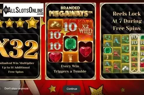 Intro screen