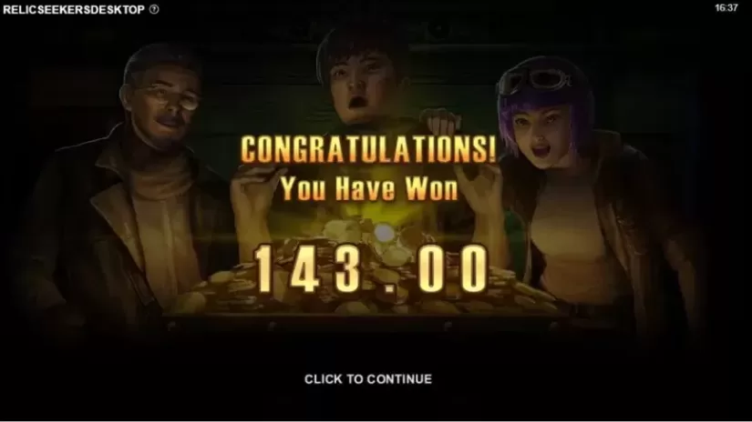 Relic Seekers slot screenshot 6