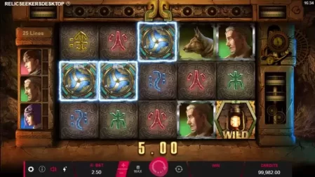 Relic Seekers slot screenshot 2