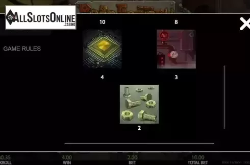 Paytable screen 2