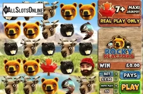Reels. Rocky Reactors from Big Time Gaming