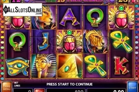 Screen3. Scarab King from Casino Technology