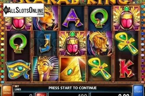 Screen2. Scarab King from Casino Technology