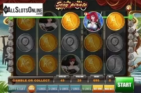 Game workflow 2. Sexy Pirates from GameX