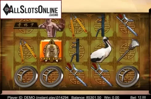 Reel Screen. Shaolin from Triple Profits Games