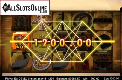 Win Screen 3. Shaolin from Triple Profits Games