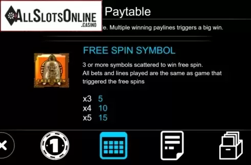 Features 2. Shaolin from Triple Profits Games