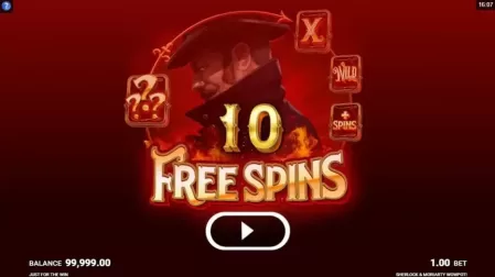 Sherlock and Moriarty WowPot slot screenshot 3