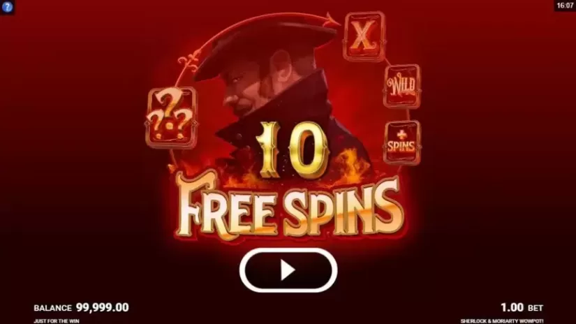 Sherlock and Moriarty WowPot slot screenshot 3