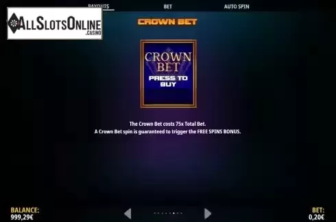Buy feature screen