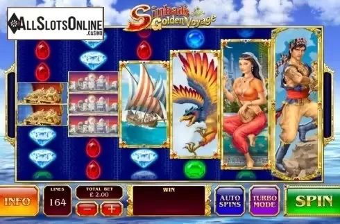 Screen6. Sinbad's Golden Voyage from Playtech