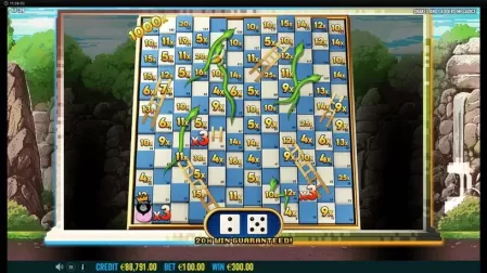Snakes and Ladders Megadice slot screenshot 6