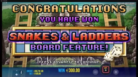 Snakes and Ladders Megadice slot screenshot 5